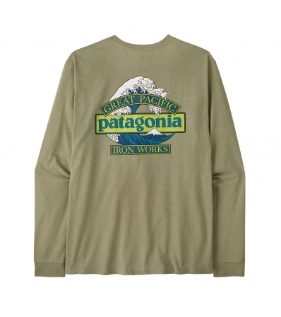 Блуза Patagonia Long Sleeved Great Waves Responsibili-Tee M's